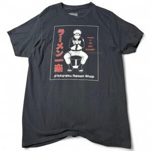 Naruto Ichiraku Ramen Shop Black Graphic Tee Ripple Junction - Men's Medium